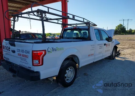 2016 Ford F-150 Xl из США, поврежденный, VIN 1FTEX1CF2GKD66659